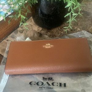 Coach slim wallet